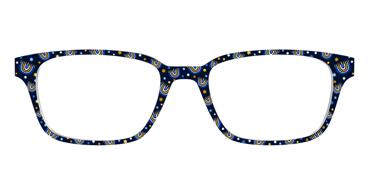 The Hanukkah Menorahs - Front Top Image - Pair Eyewear