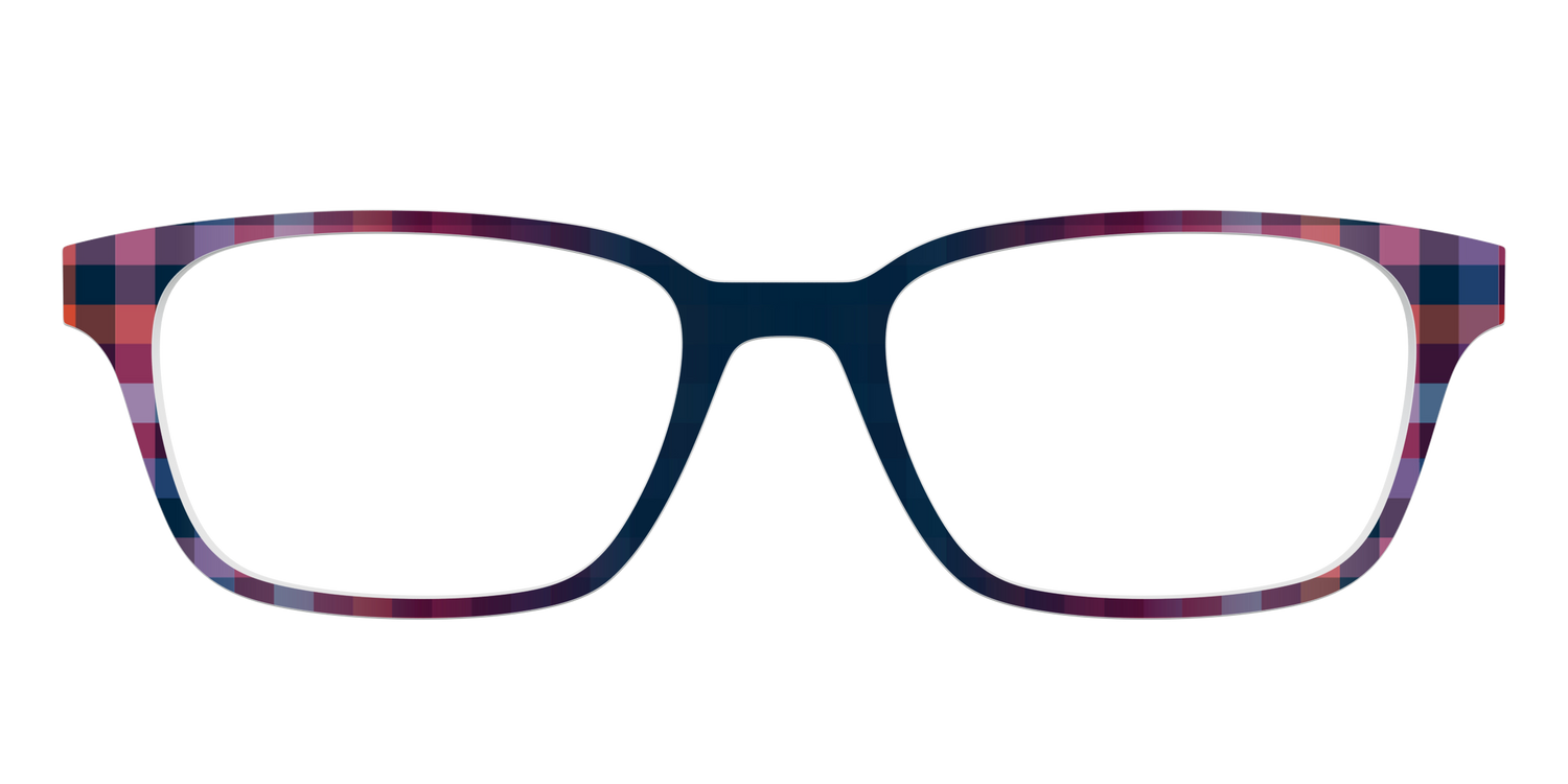 The Harvest Reimagined Plaid - Front Top Image - Pair Eyewear