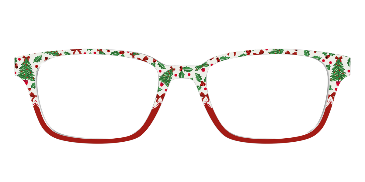 The Holly Jolly Split - Front Top Image - Pair Eyewear