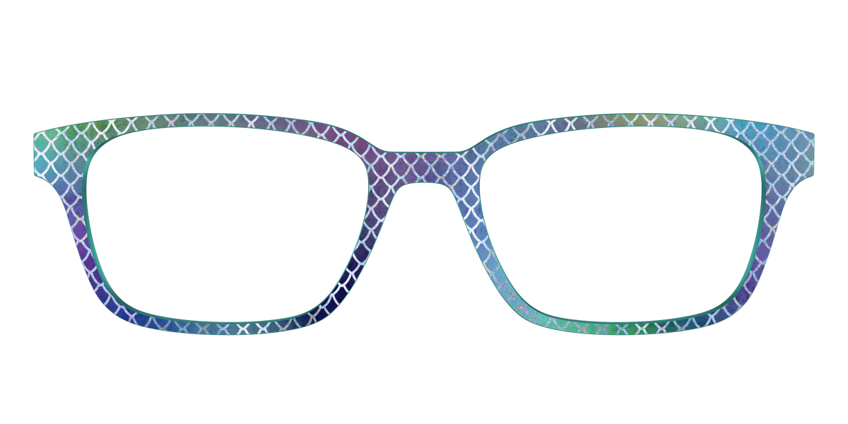 The Holographic Dragon Scales - Front Top Image - Pair Eyewear