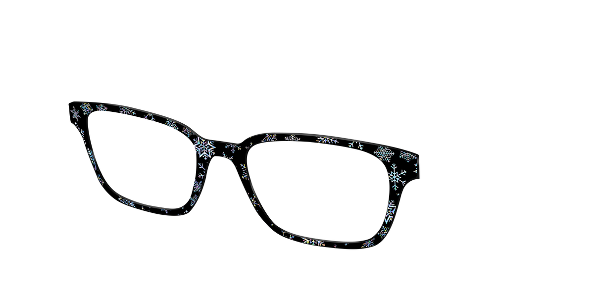 The Holographic Snowflakes - Angle Top Image - Pair Eyewear