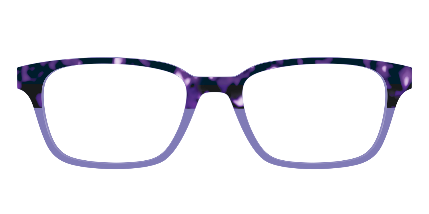 The Iris Tortoise Crystal Split - Front Top Image - Pair Eyewear