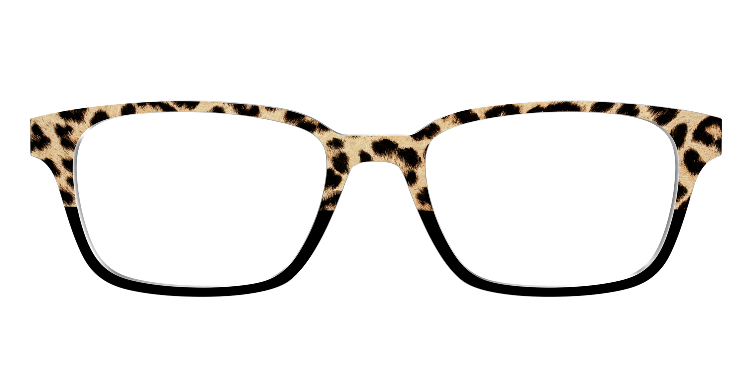 The Leopard Spots Split - Front Top Image - Pair Eyewear