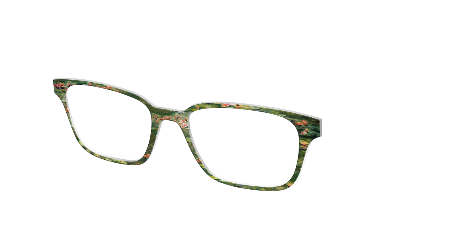 Monet Water Lilies - Angle Top Image - Pair Eyewear