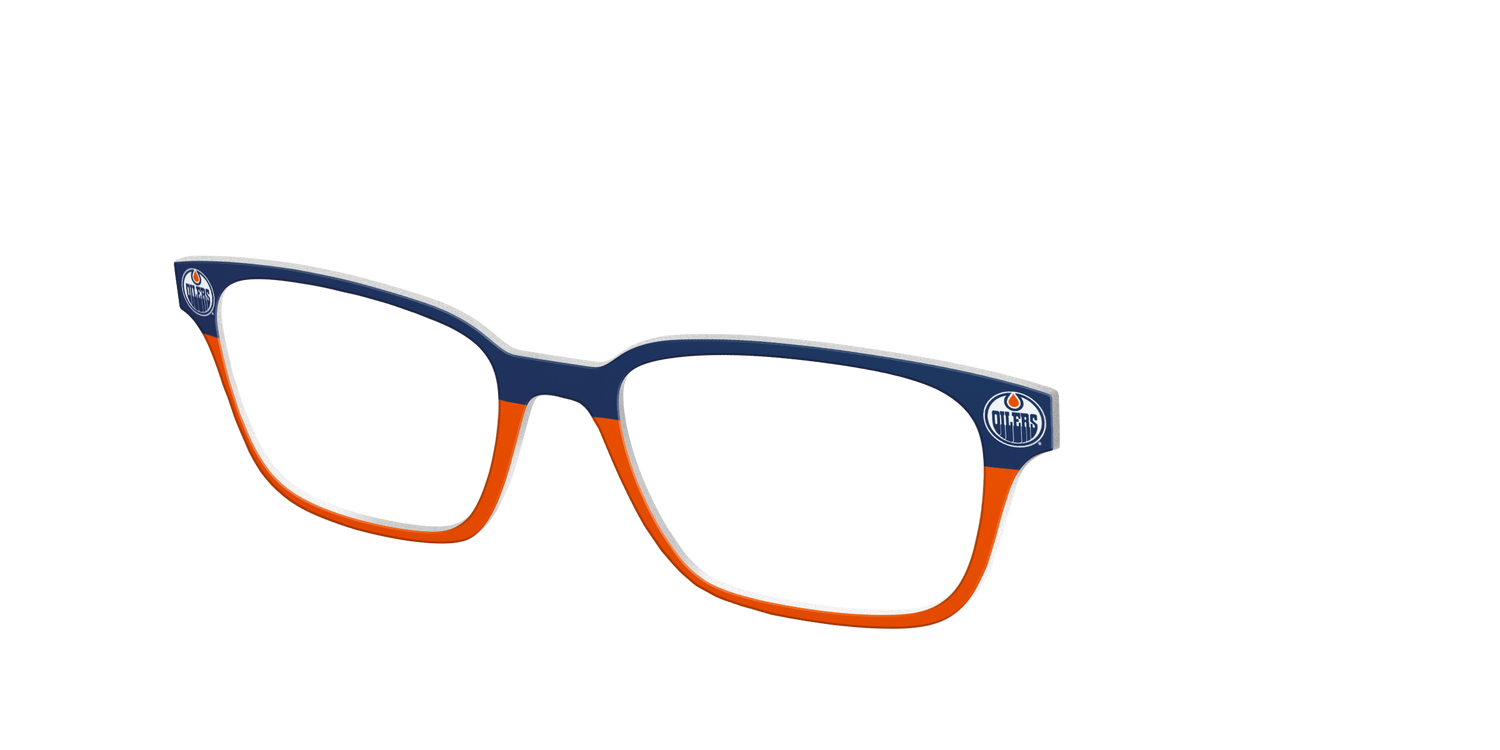 The Oilers® Split - Angle Top Image - Pair Eyewear