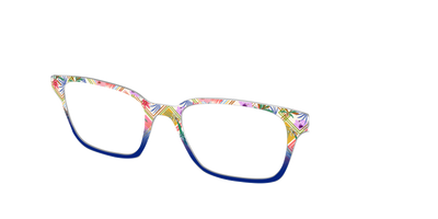 The Patchwork Scarves - Angle Top Thumbnail - Pair Eyewear