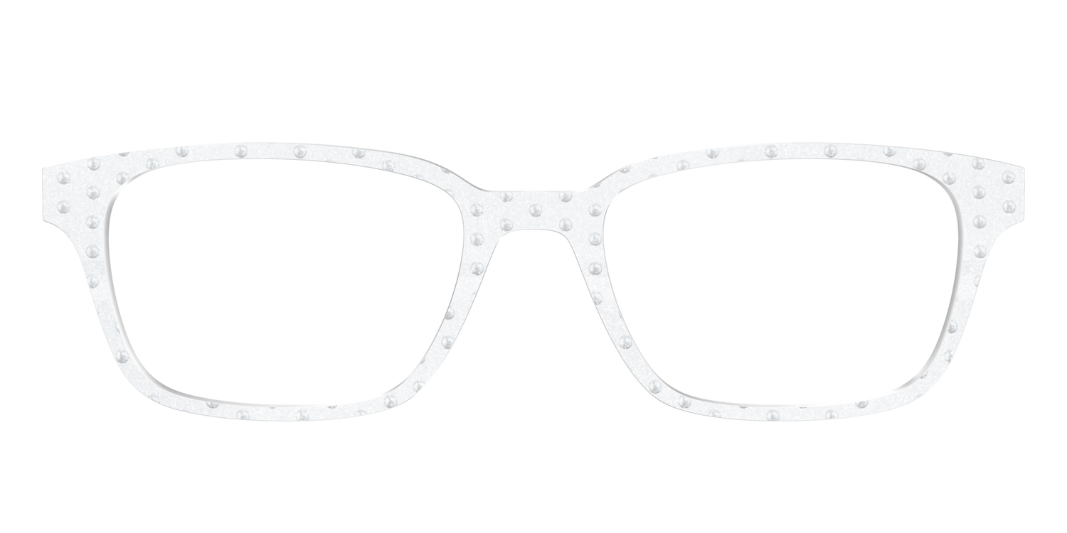 The Pearl Shimmer Polka Dots - Front Top Image - Pair Eyewear