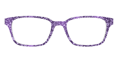 The Purple Shimmer Botanical - Front Top Thumbnail - Pair Eyewear