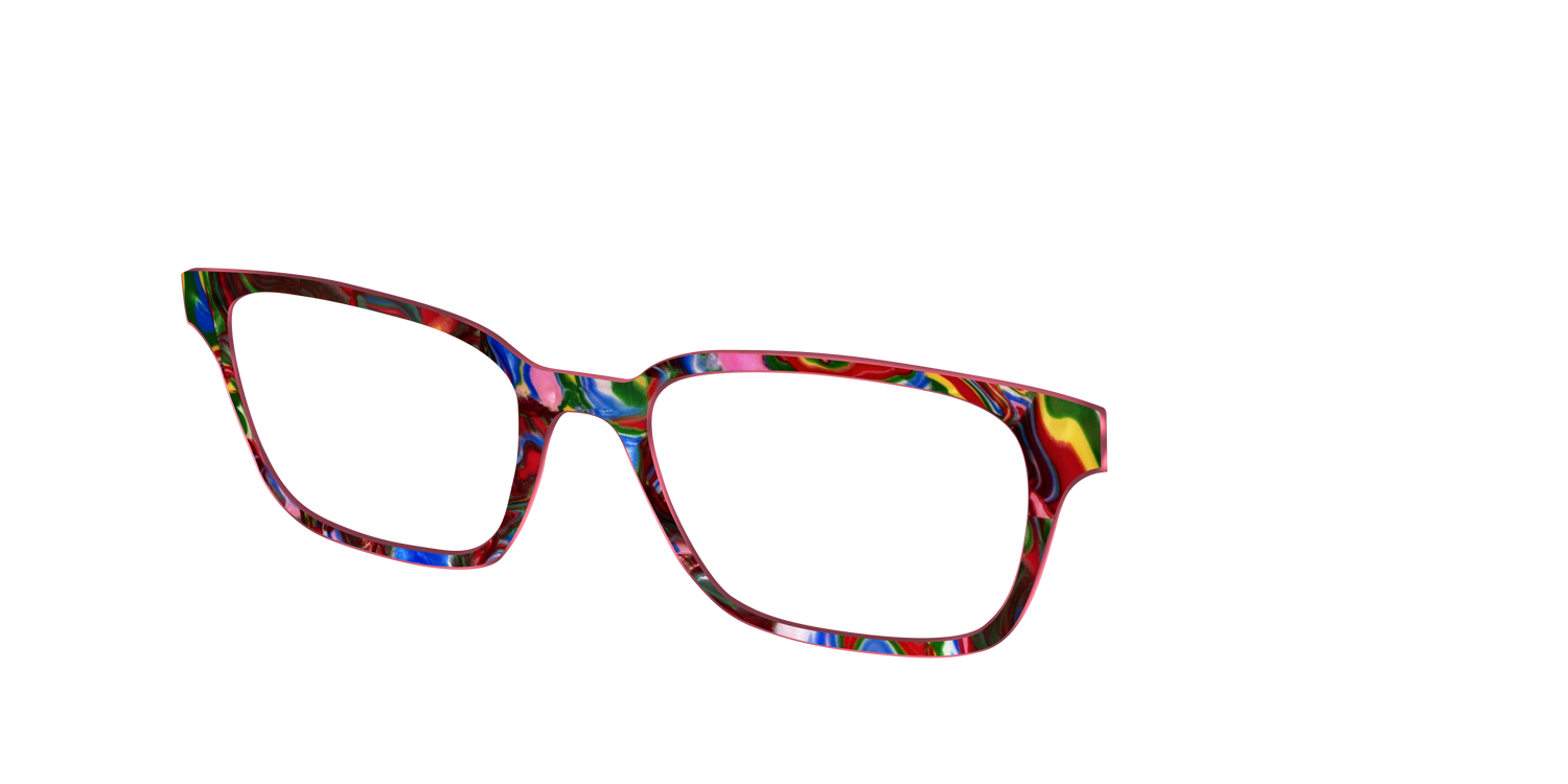 The Radiant Pearl Marble - Angle Top Image - Pair Eyewear