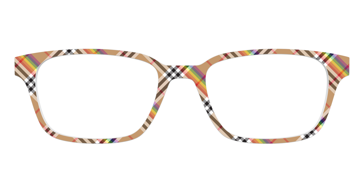 The Scholarly Plaid - Front Top Image - Pair Eyewear