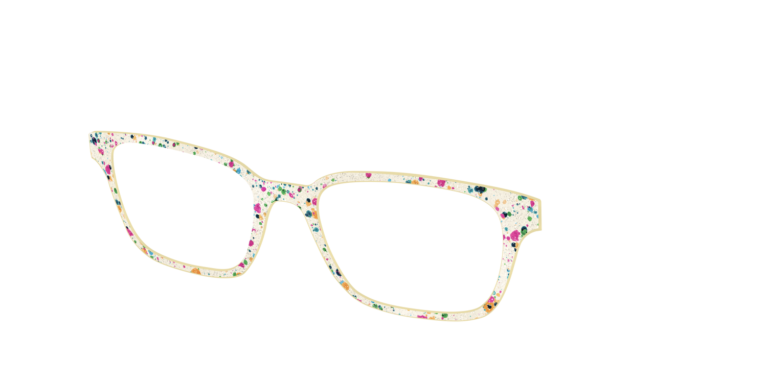 The Shimmer Speckled Egg - Angle Top Image - Pair Eyewear