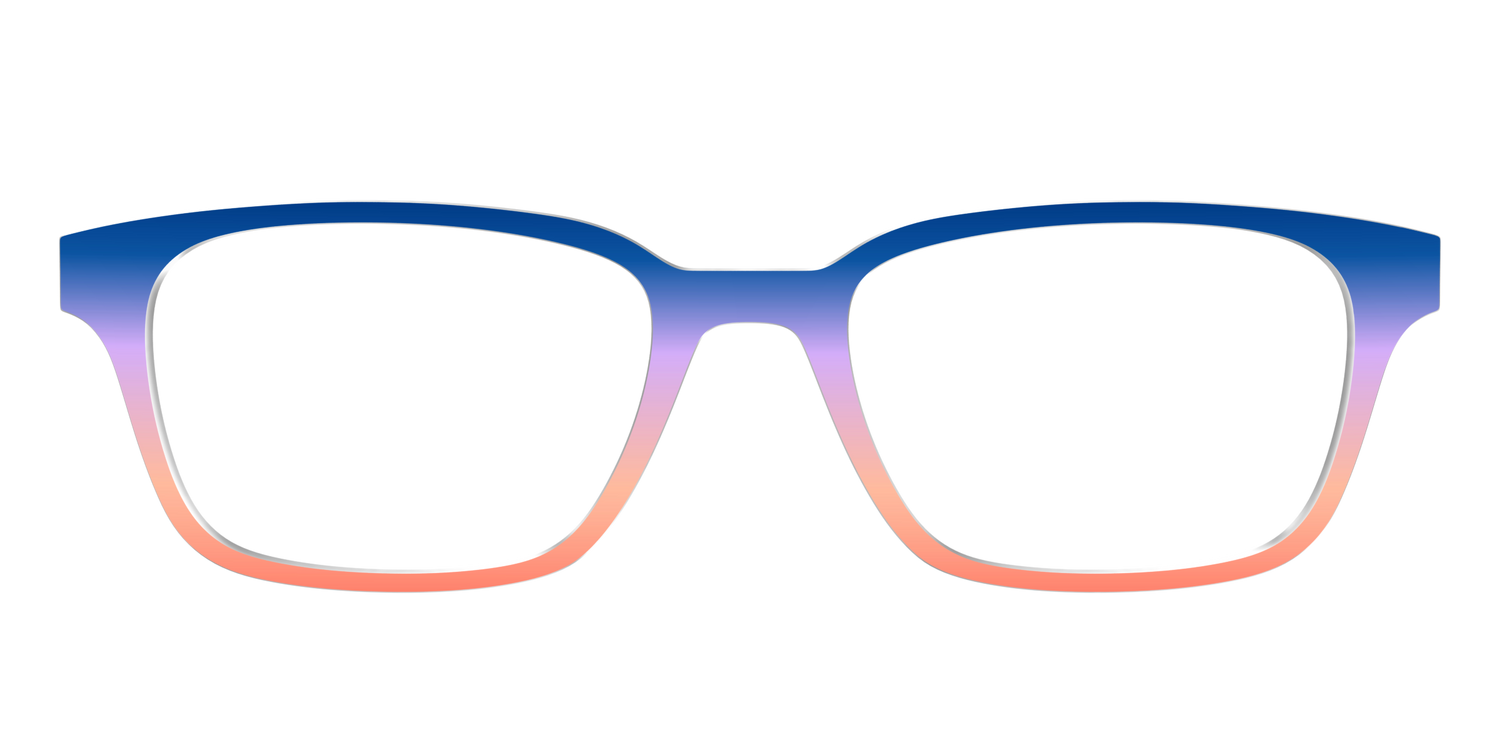 The Sundown Gradient - Front Top Image - Pair Eyewear