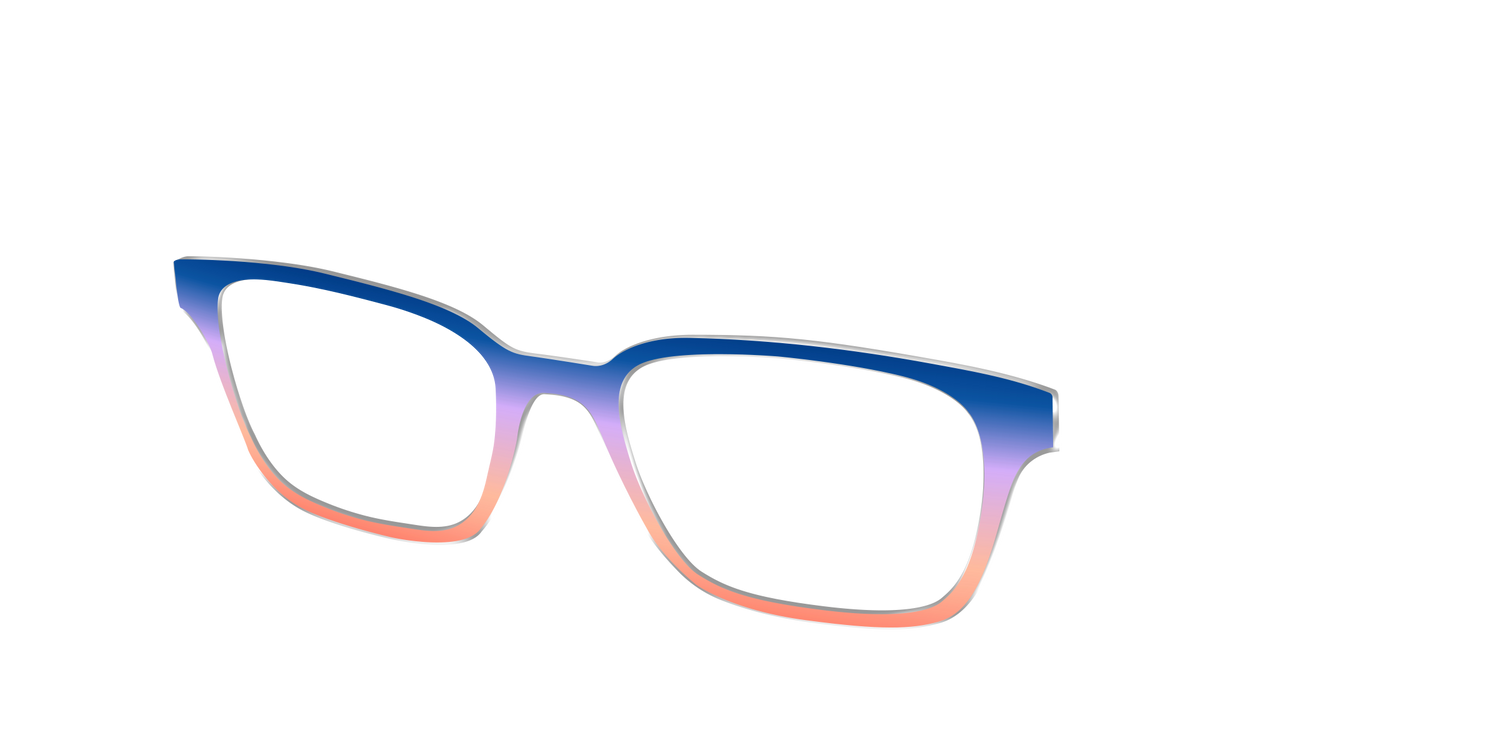 The Sundown Gradient - Angle Top Image - Pair Eyewear