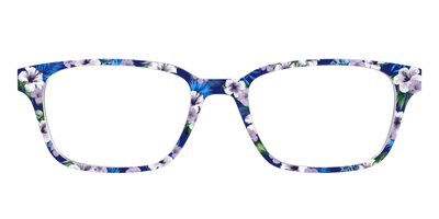 The Tropical Blue Blossoms - Front Top Thumbnail - Pair Eyewear