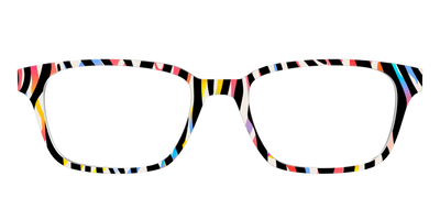 The Vivid Zebra Stripes - Front Top Thumbnail - Pair Eyewear