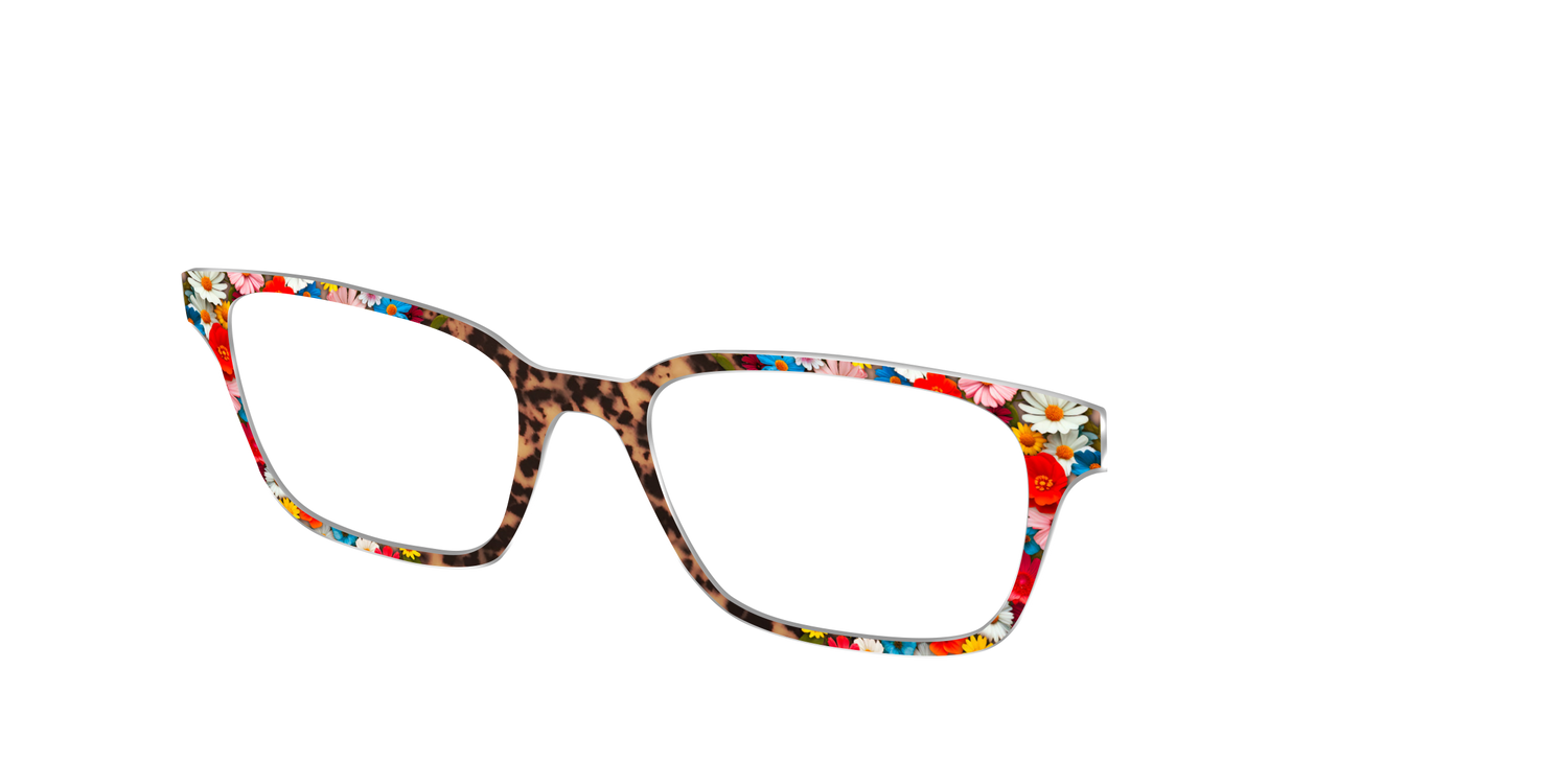 The Wildflower Tortoise - Angle Top Image - Pair Eyewear