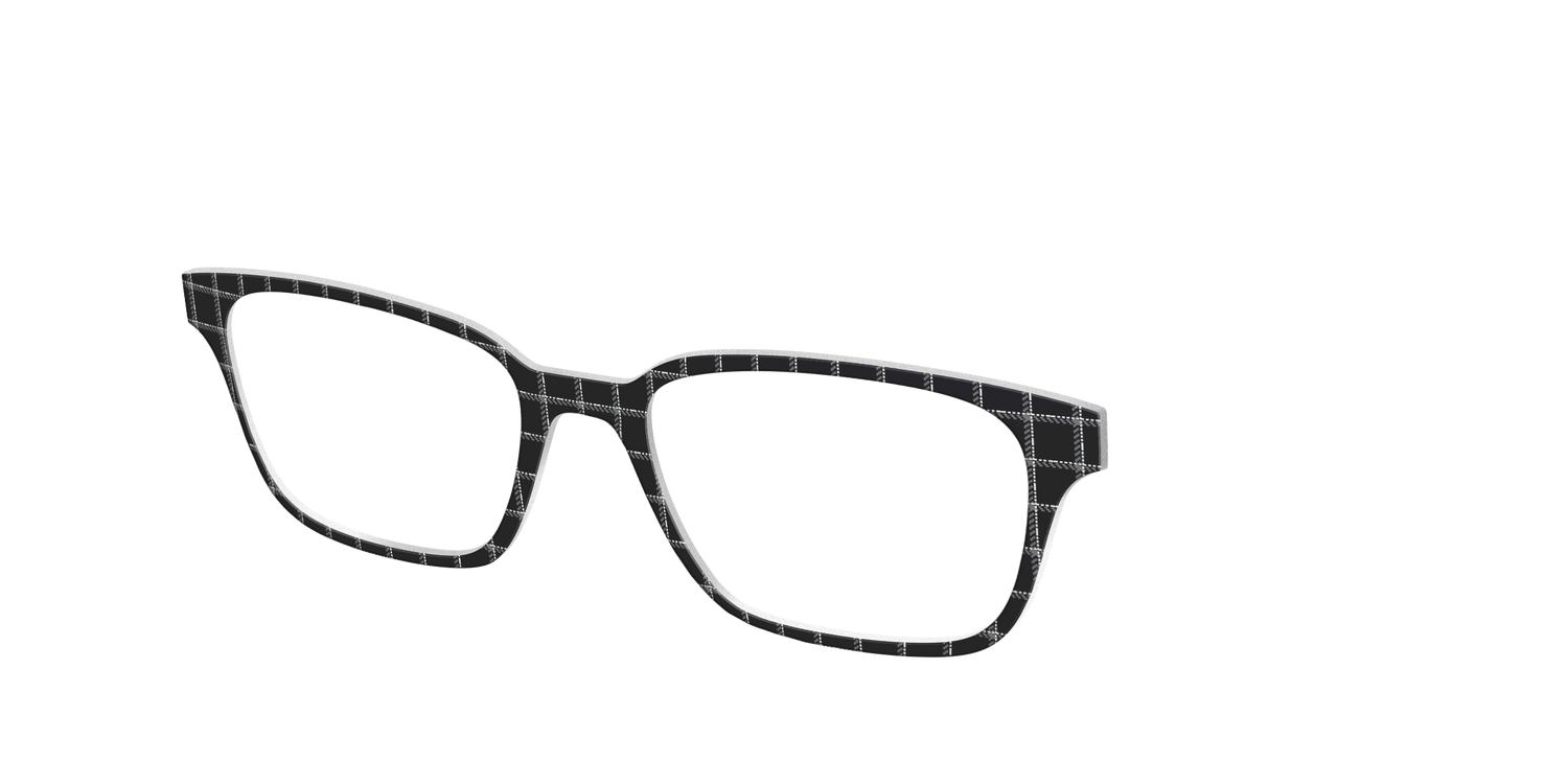 The Windowpane Plaid - Angle Top Image - Pair Eyewear