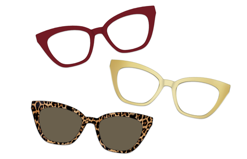 Amber Tortoise with Gold Set - Pair Eyewear