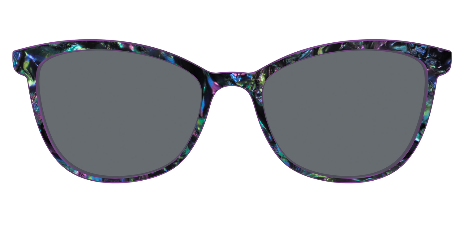 The Polarized Abalone Sun Top - Front Top Image - Pair Eyewear
