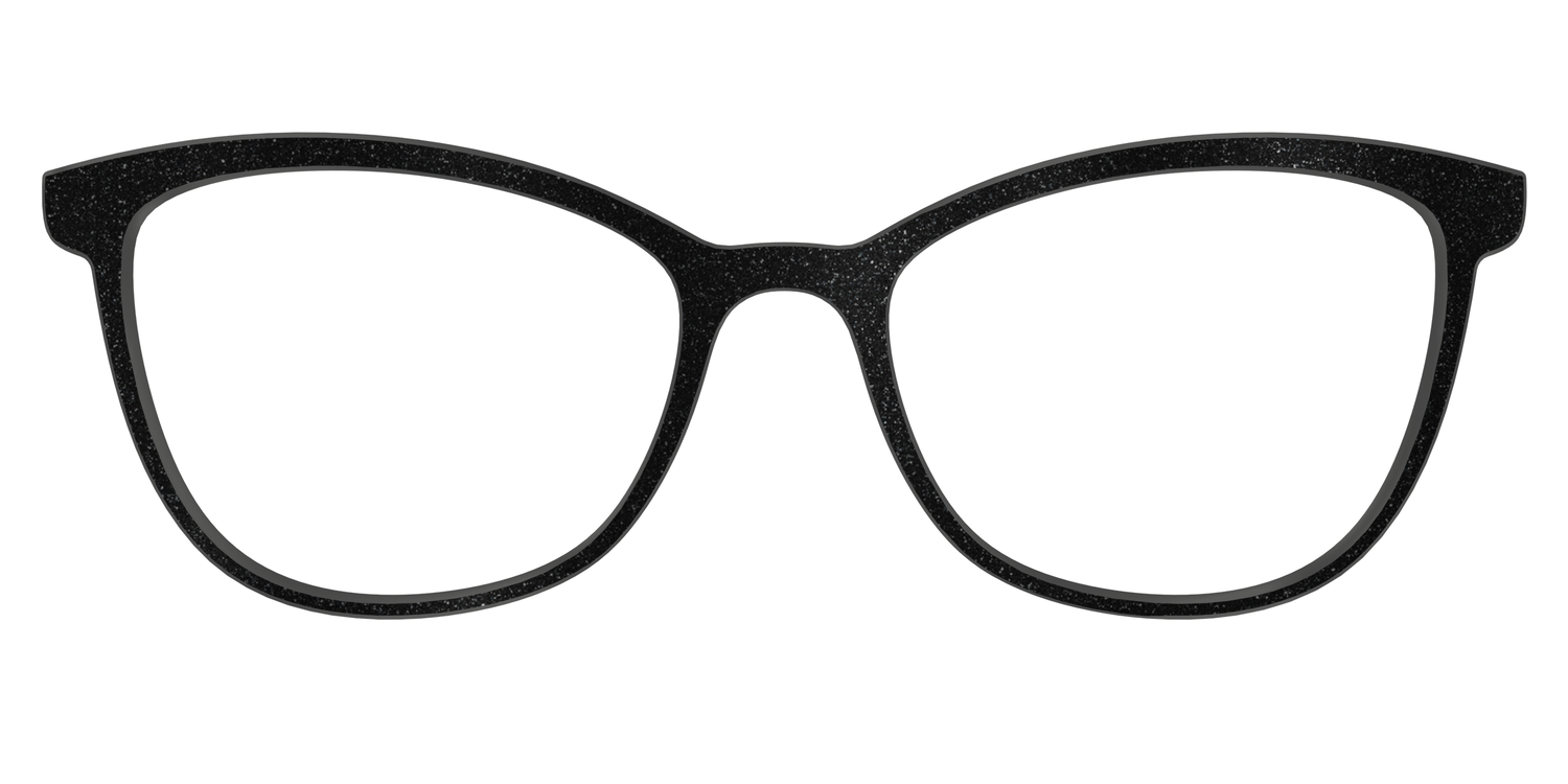 The Black Shimmer - Front Top Image - Pair Eyewear
