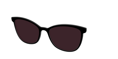 The Black with Water lens - Angle Top Thumbnail - Pair Eyewear