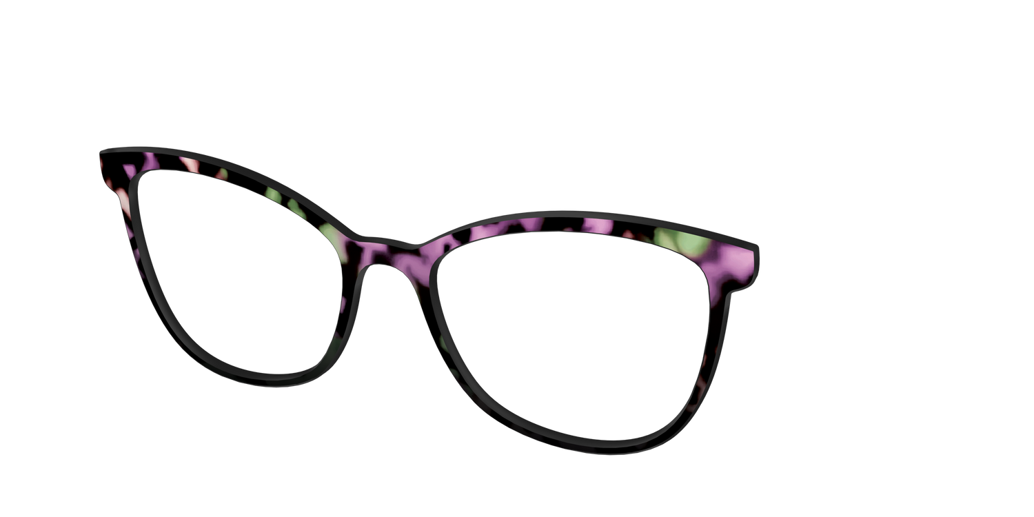 The Boysenberry Tortoise - Angle Top Image - Pair Eyewear