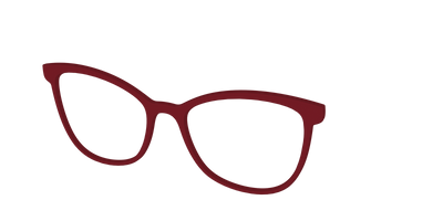 The Burgundy - Angle Top Thumbnail - Pair Eyewear