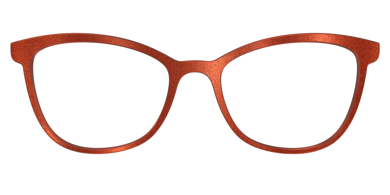 The Burnt Orange Shimmer - Front Top Image - Pair Eyewear