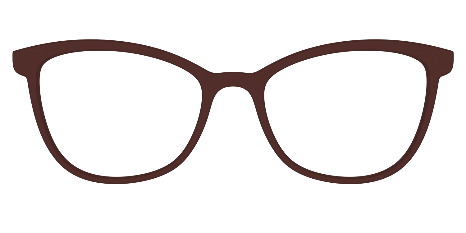 The Chocolate - Front Top Image - Pair Eyewear