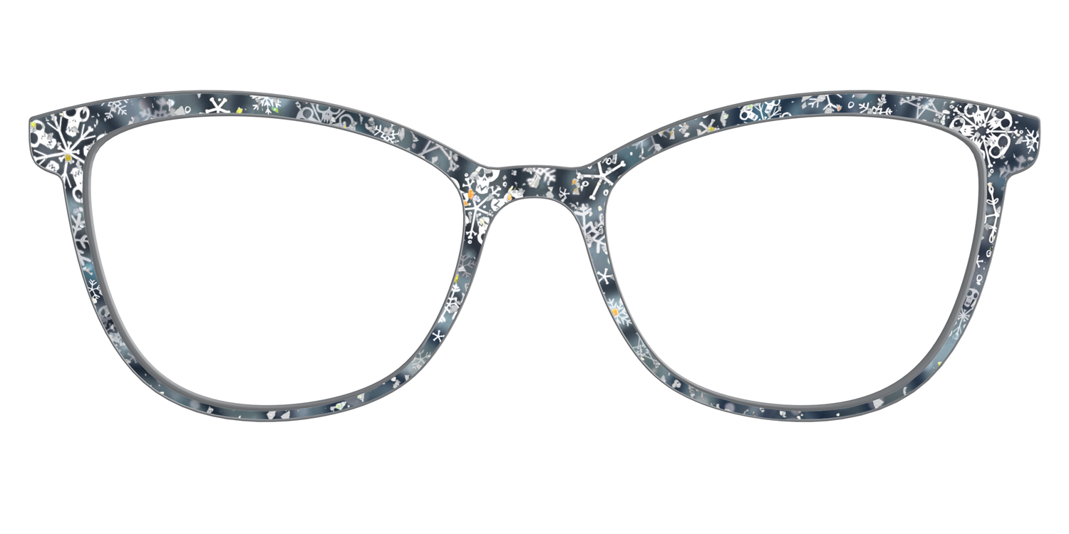 The Christmas Town Snow Globe with Holographic Glitter - Front Top Image - Pair Eyewear