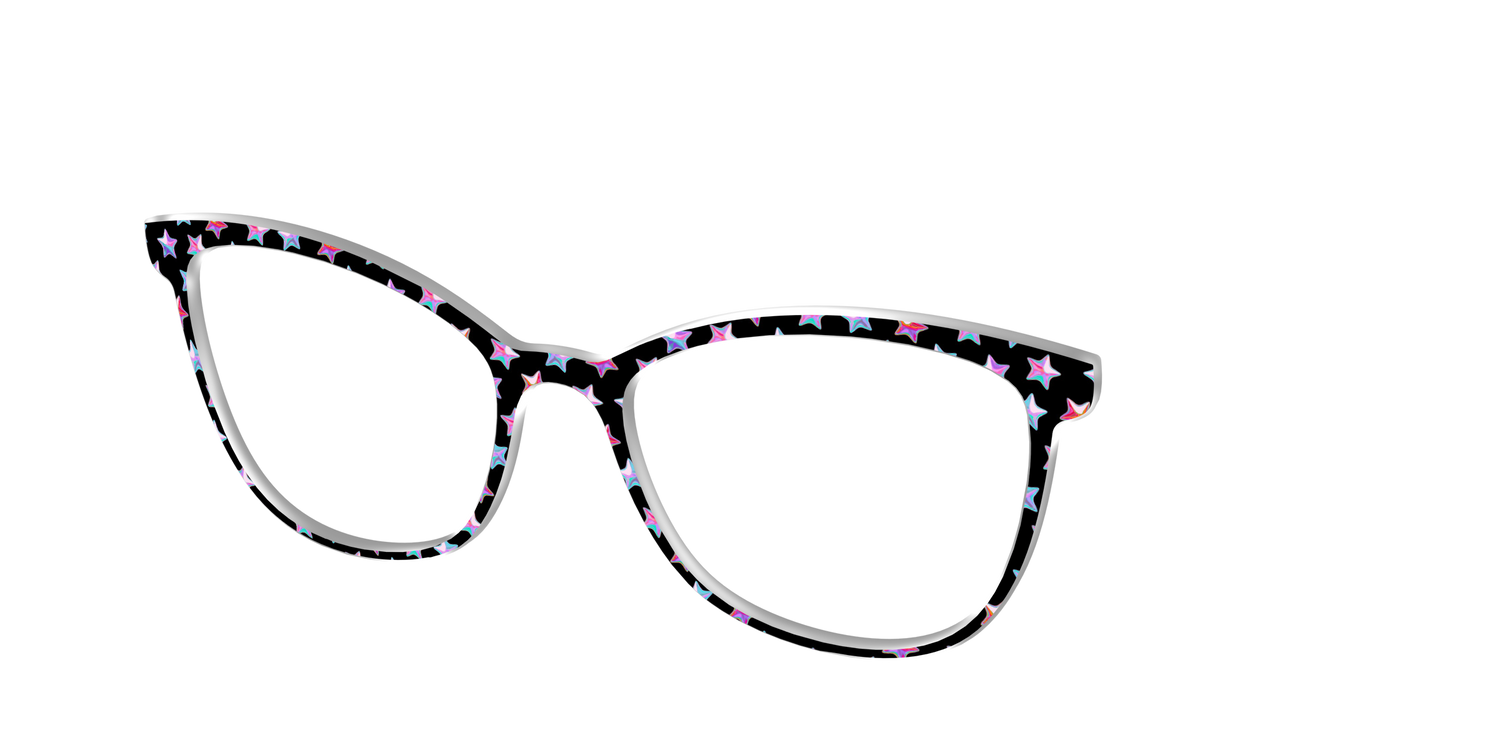 The Chrome Superstars - Angle Top Image - Pair Eyewear