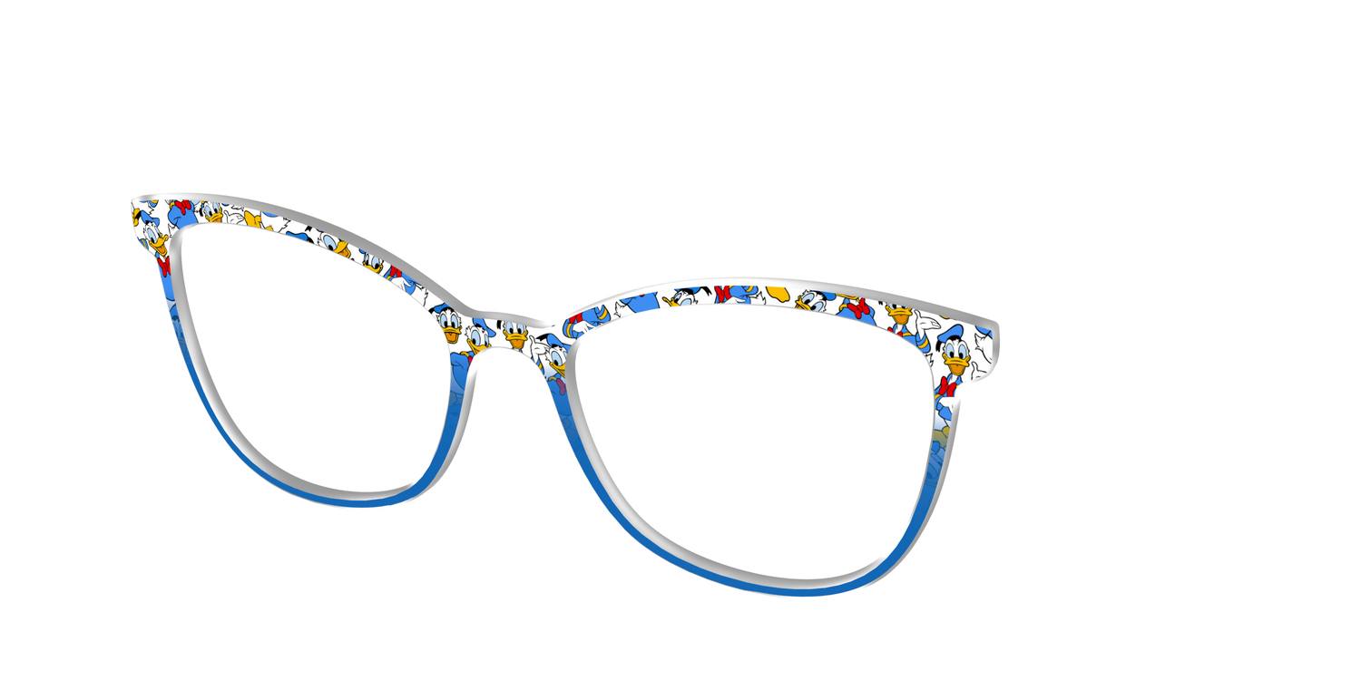 The Donald Duck - Angle Top Image - Pair Eyewear