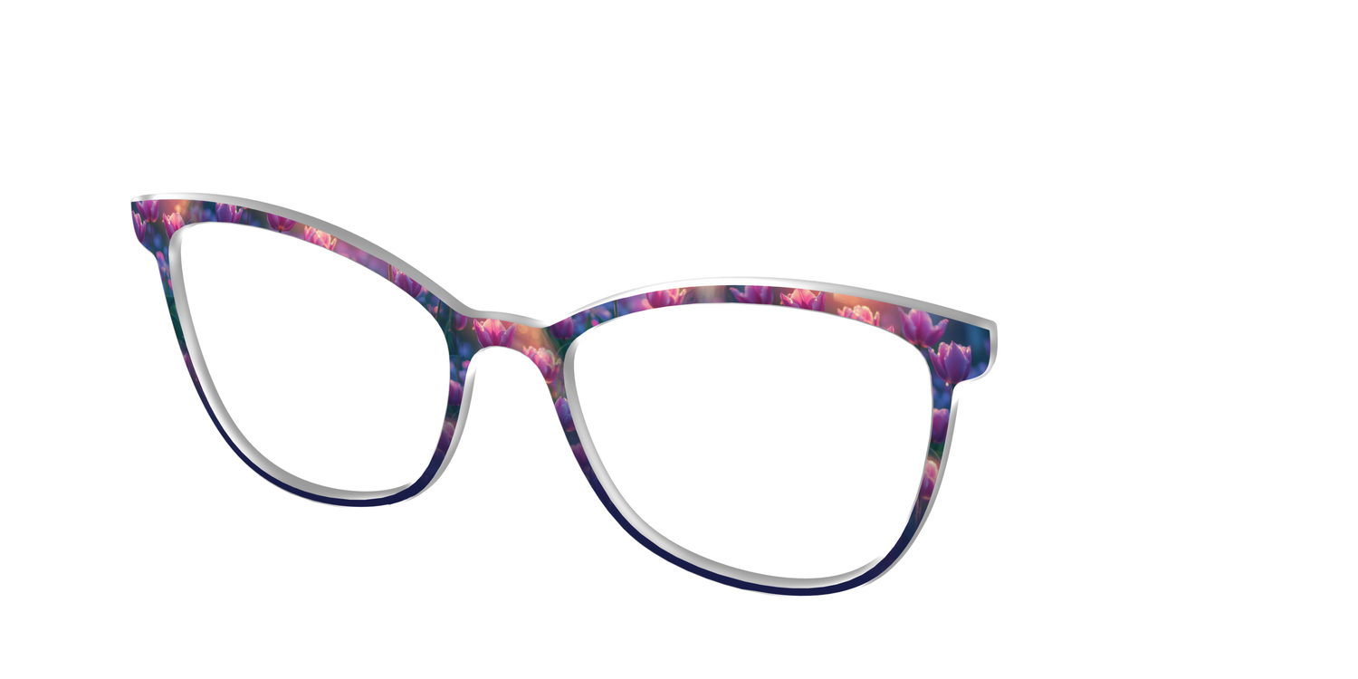 The Ethereal Blooms - Angle Top Image - Pair Eyewear