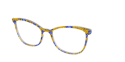 The Fab Floral - Angle Top Thumbnail - Pair Eyewear