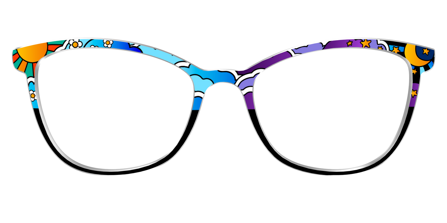 The Far Out Skies - Front Top Image - Pair Eyewear