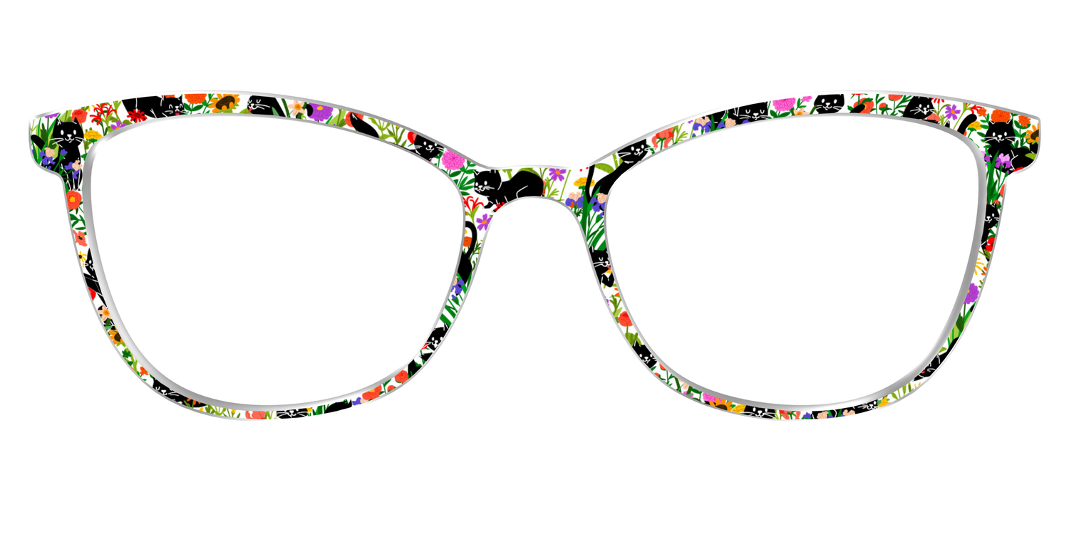 The Feline Flowers - Front Top Image - Pair Eyewear