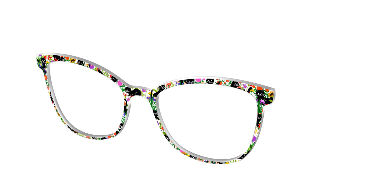The Feline Flowers - Angle Top Image - Pair Eyewear