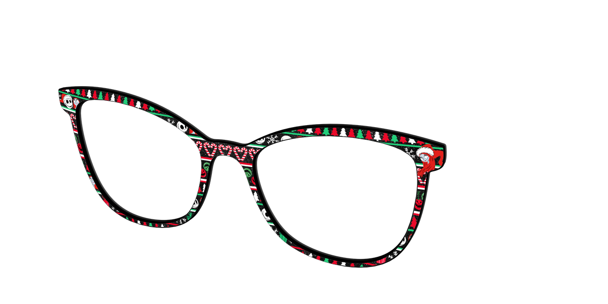 Frightfully Festive Shimmer - Angle Top Image - Pair Eyewear