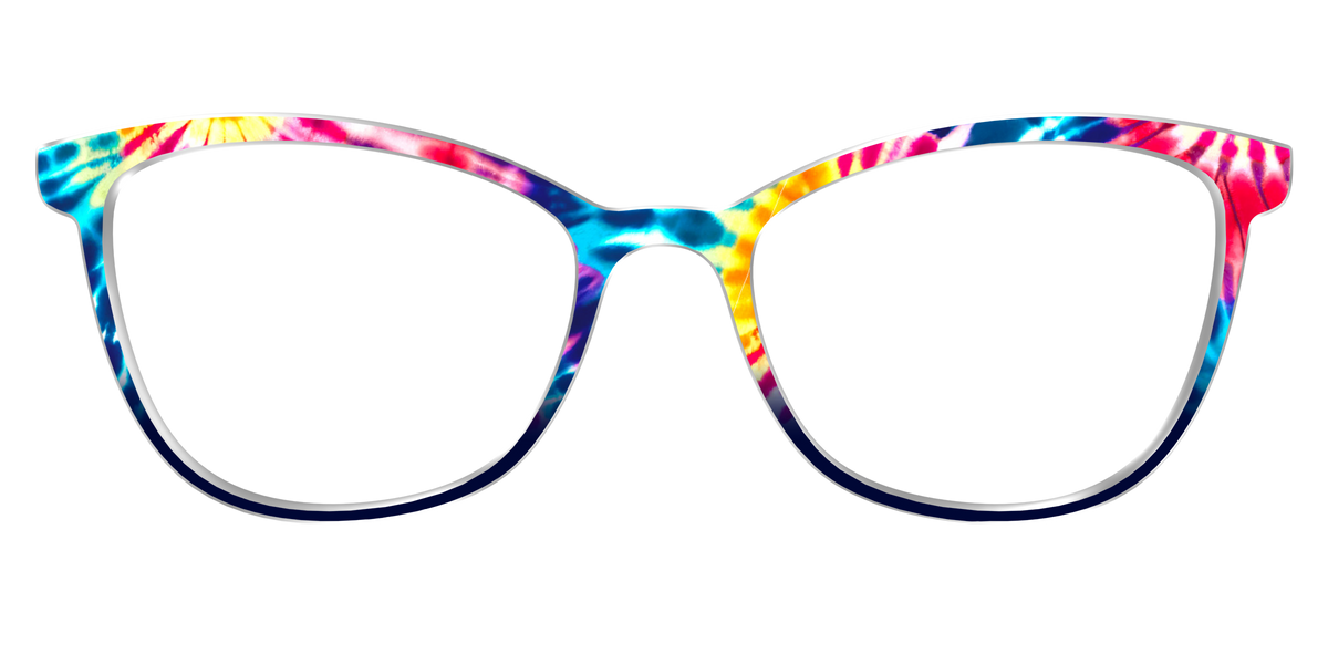 The Funky Tie-Dye - Front Top Image - Pair Eyewear
