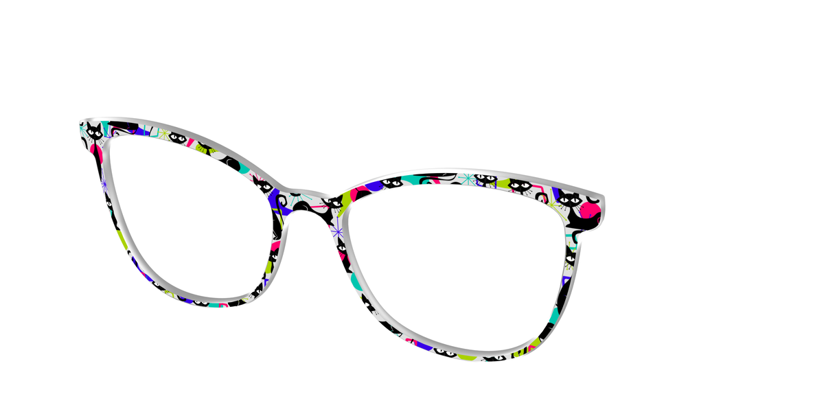 The Futuristic Felines - Angle Top Image - Pair Eyewear