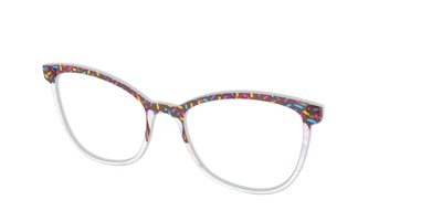 The Holographic Milkshake - Angle Top Thumbnail - Pair Eyewear