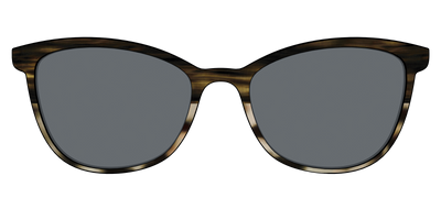The Polarized Horn Tortoise Sun Top - Front Top Thumbnail - Pair Eyewear