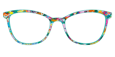 The Imaginative Tortoise with Bubble Glitter - Front Top Thumbnail - Pair Eyewear