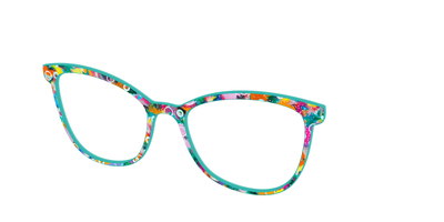The Imaginative Tortoise with Bubble Glitter - Angle Top Thumbnail - Pair Eyewear