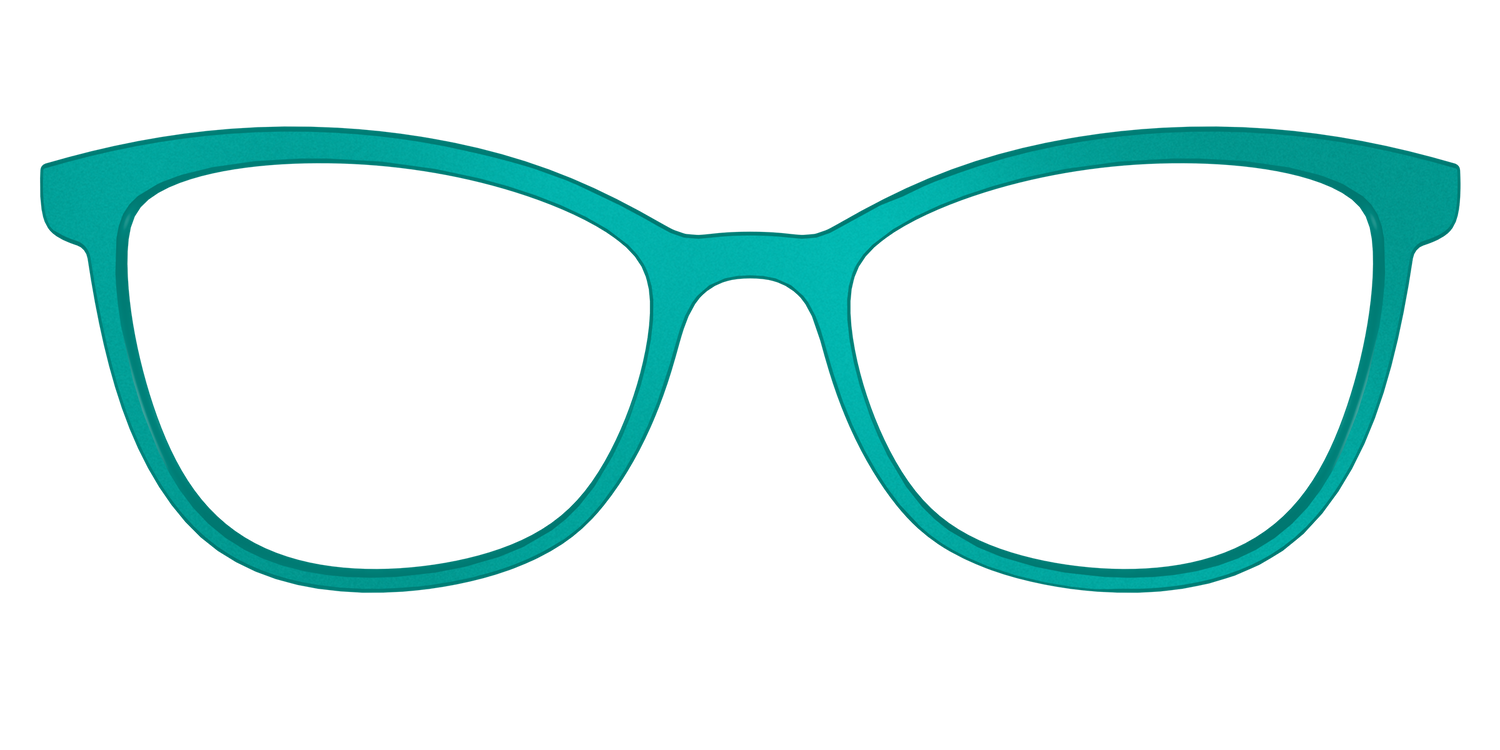 The Matte Jade - Front Top Image - Pair Eyewear