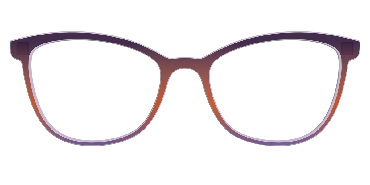 The Matte Midnight to Violet Gradient - Front Top Image - Pair Eyewear