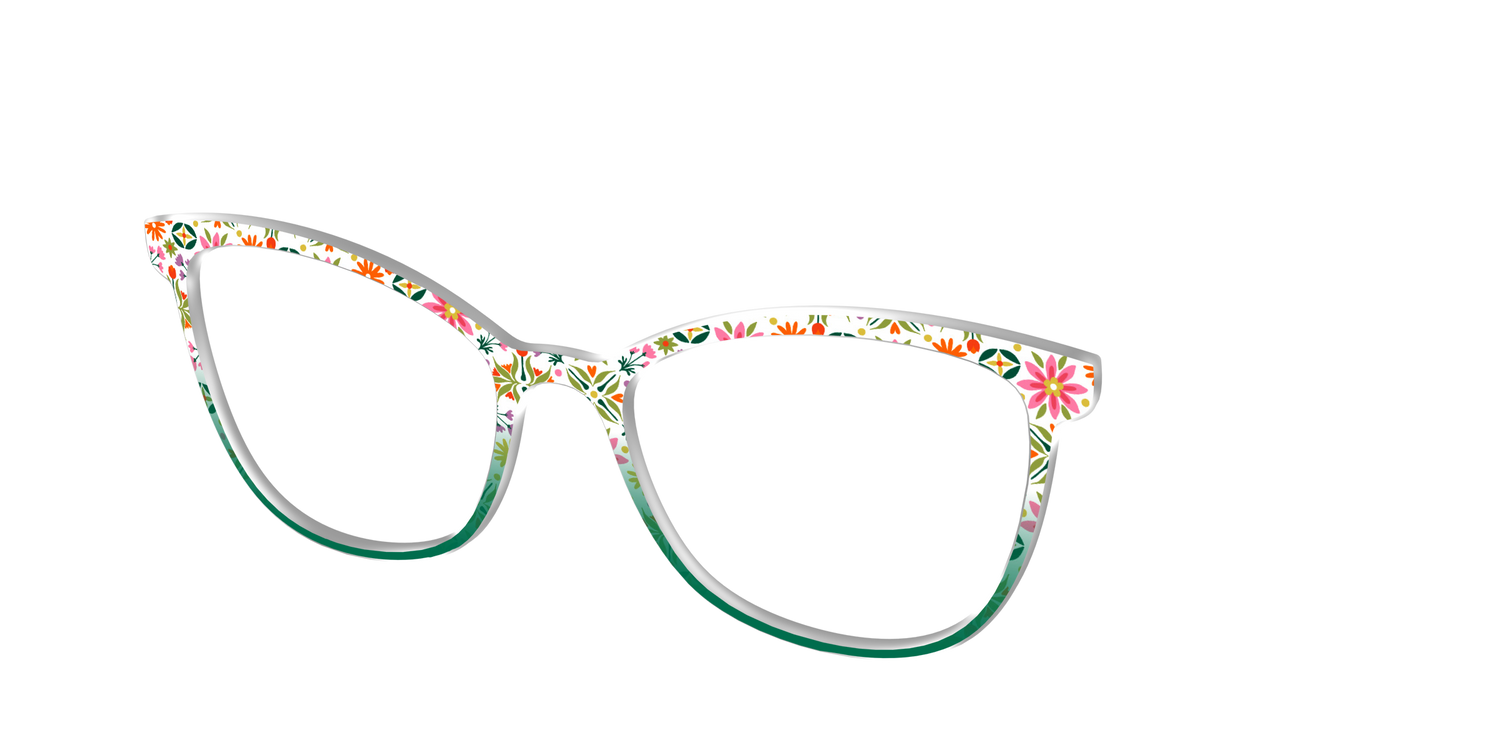 The Meadow Medallion - Angle Top Image - Pair Eyewear