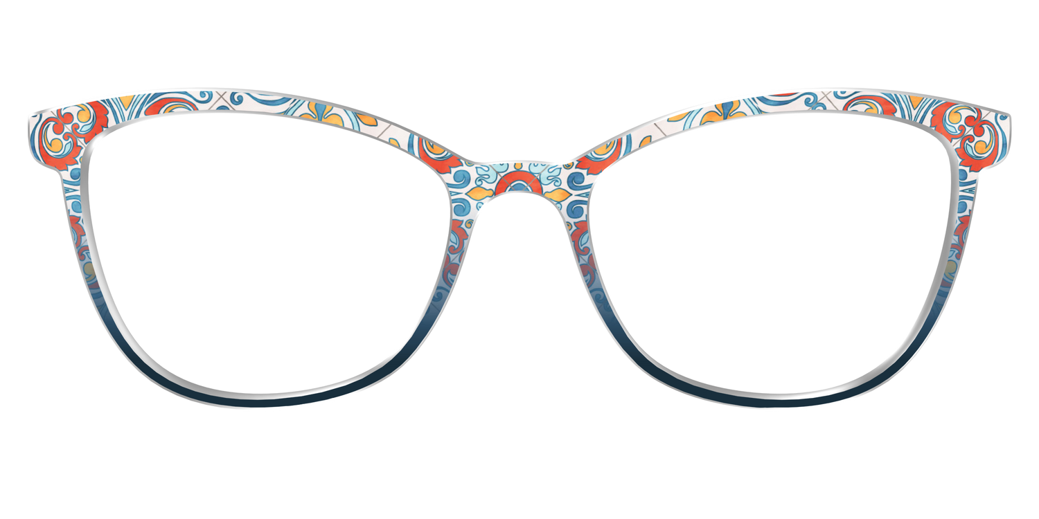 The Mediterranean Tile - Front Top Image - Pair Eyewear