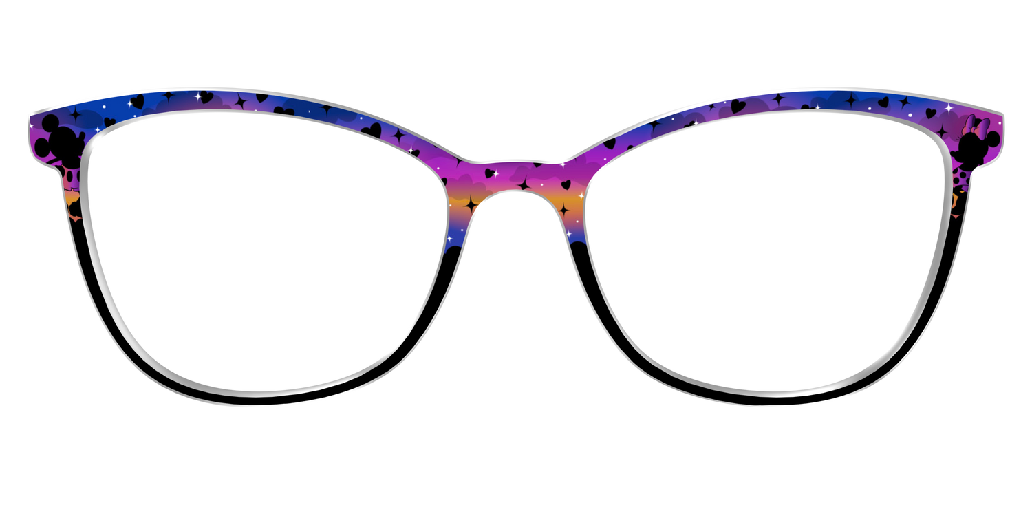 The Mickey & Minnie Shadow Play - Front Top Image - Pair Eyewear