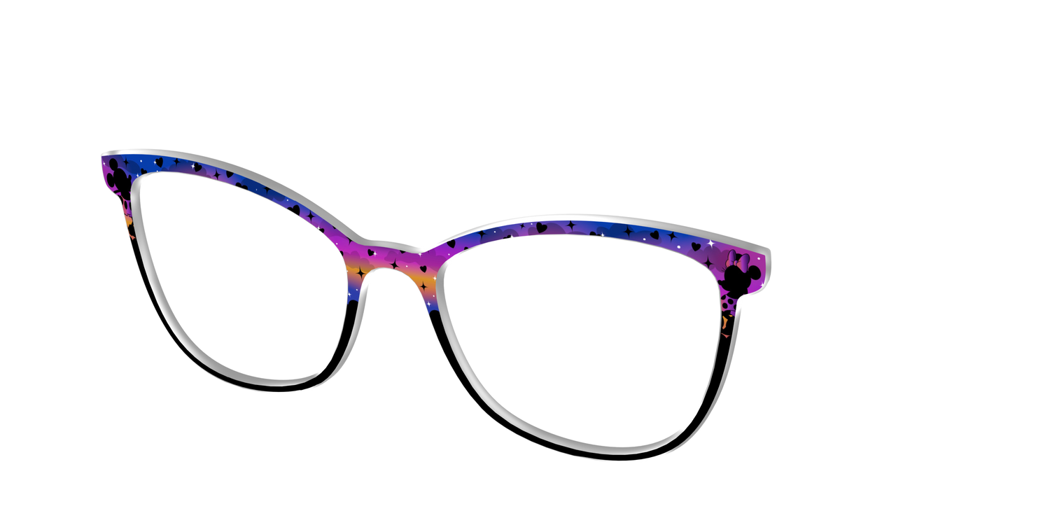 The Mickey & Minnie Shadow Play - Angle Top Image - Pair Eyewear